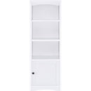 Coaster Furniture Laughlin 724114 3-shelf Engineered Wood Media Tower - White IMAGE 4