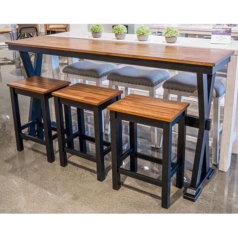 Signature Design by Ashley Wildenauer 4 pc Counter Height Dinette D634