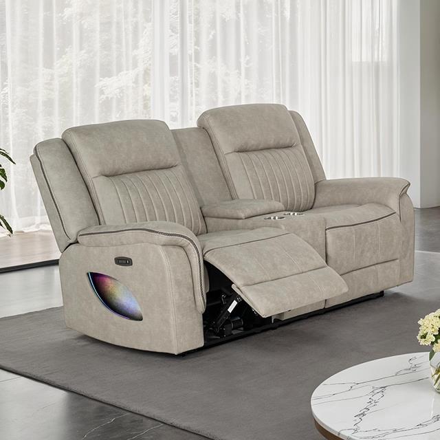 Furniture of America Arturus NX6061LB-LV-PM Power Loveseat