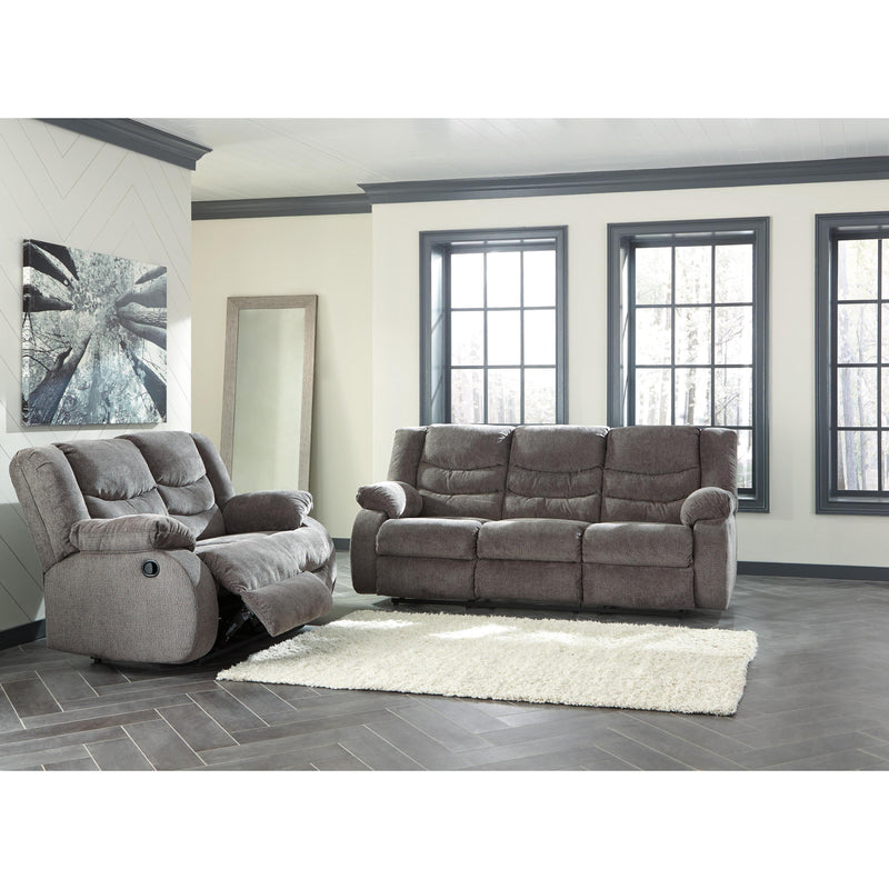 Signature Design by Ashley Tulen 98606U1 2 pc Reclining Living Room Set IMAGE 2