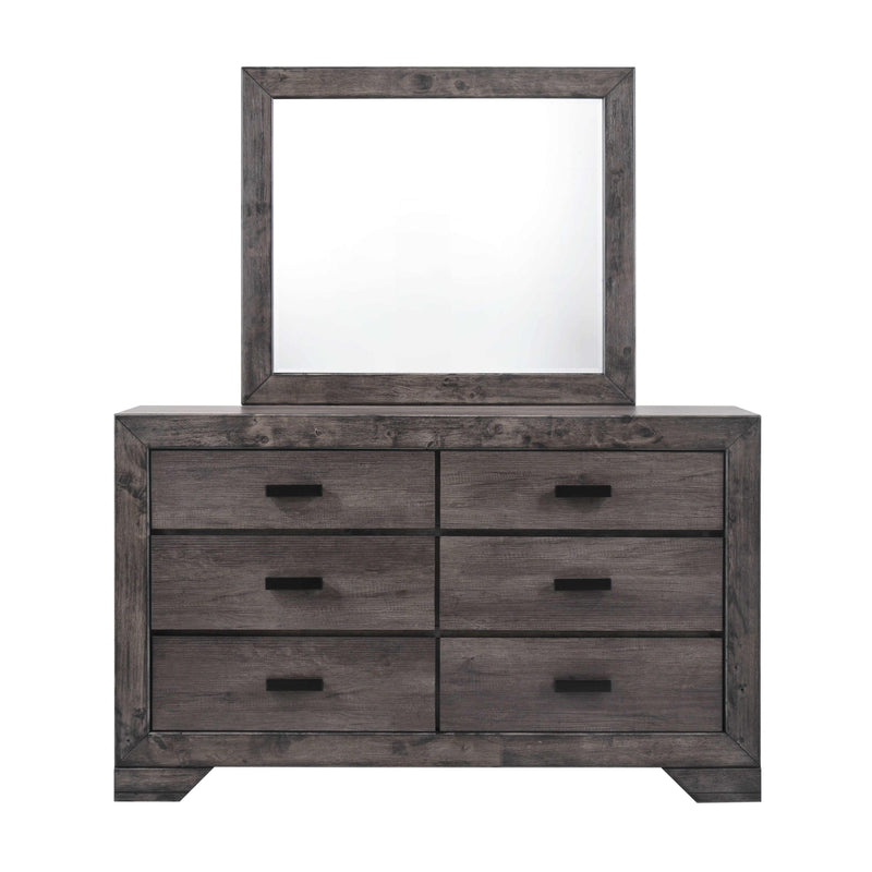 Elements International Nathan NH100 6 pc Queen Panel Bedroom Set IMAGE 3