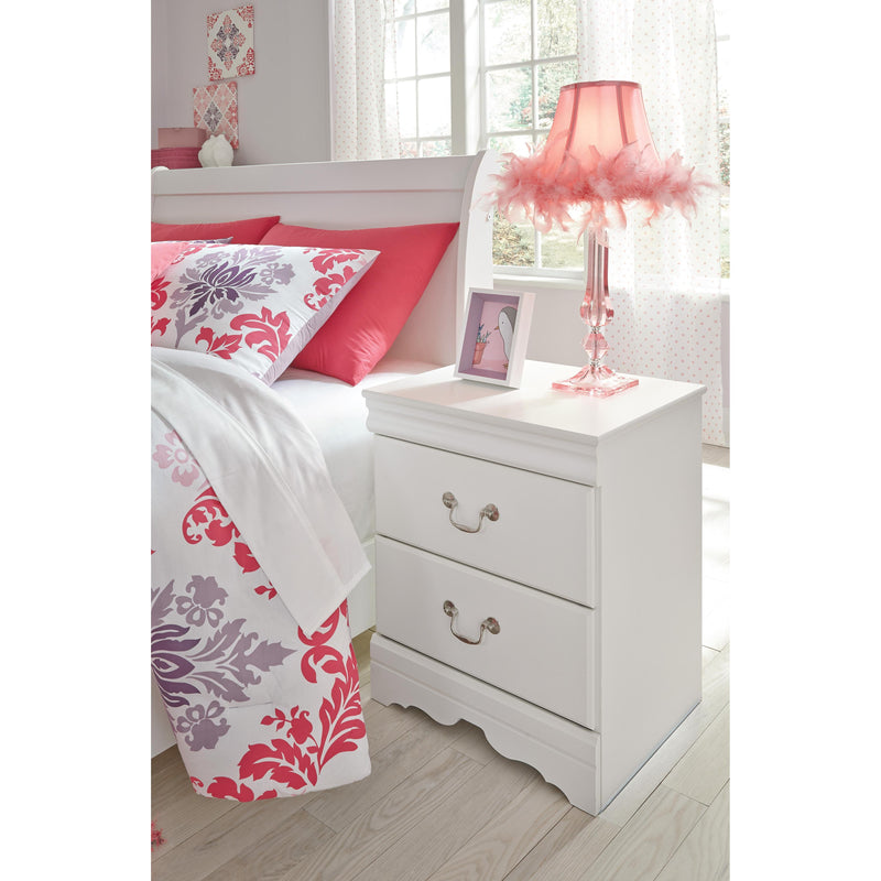 Signature Design by Ashley Anarasia B129B13 6 pc Full Sleigh Bedroom Set IMAGE 4