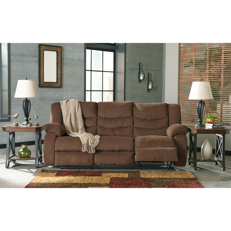 Signature Design by Ashley Tulen 98605U4 3 pc Reclining Living Room Set IMAGE 3