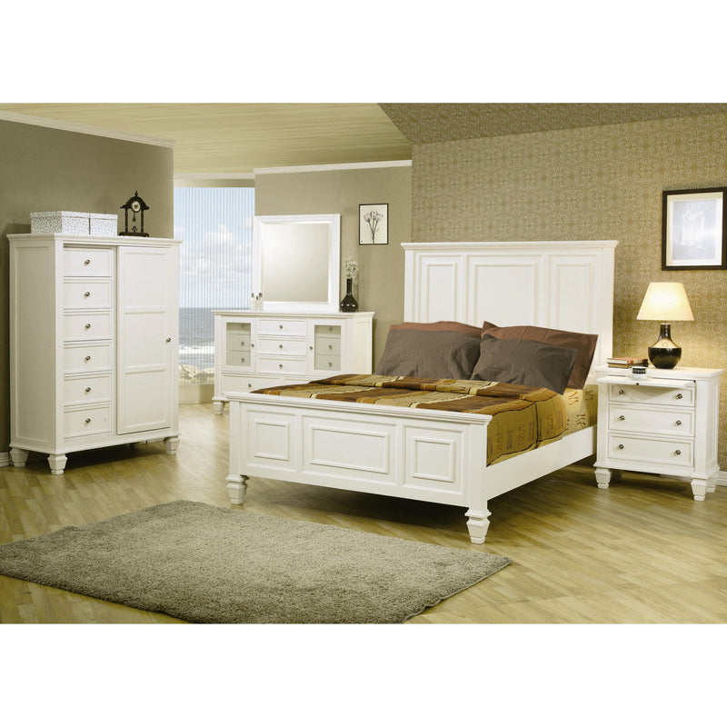 Coaster Furniture Sandy Beach 201301Q 7 pc Queen Panel Bedroom Set IMAGE 1