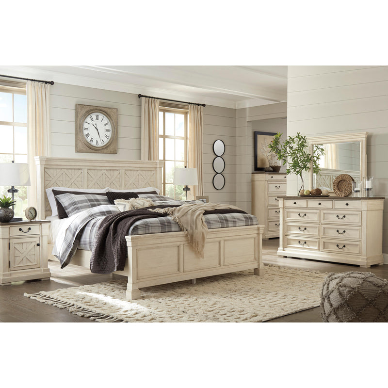 Signature Design by Ashley Bolanburg B647 8 pc Queen Panel Bedroom Set IMAGE 1