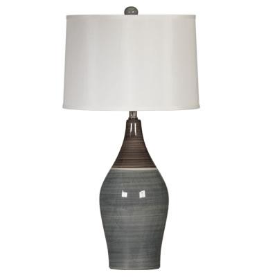 Signature Design by Ashley Niobe Table Lamp Niobe L123884 Ceramic Table Lamp (2 per package) IMAGE 1