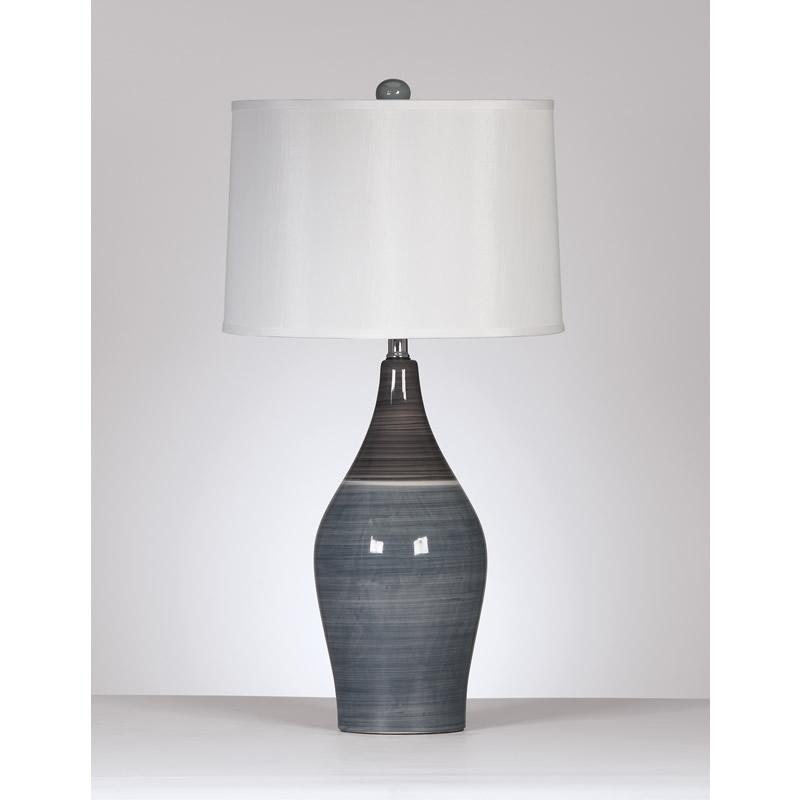 Signature Design by Ashley Niobe Table Lamp Niobe L123884 Ceramic Table Lamp (2 per package) IMAGE 2