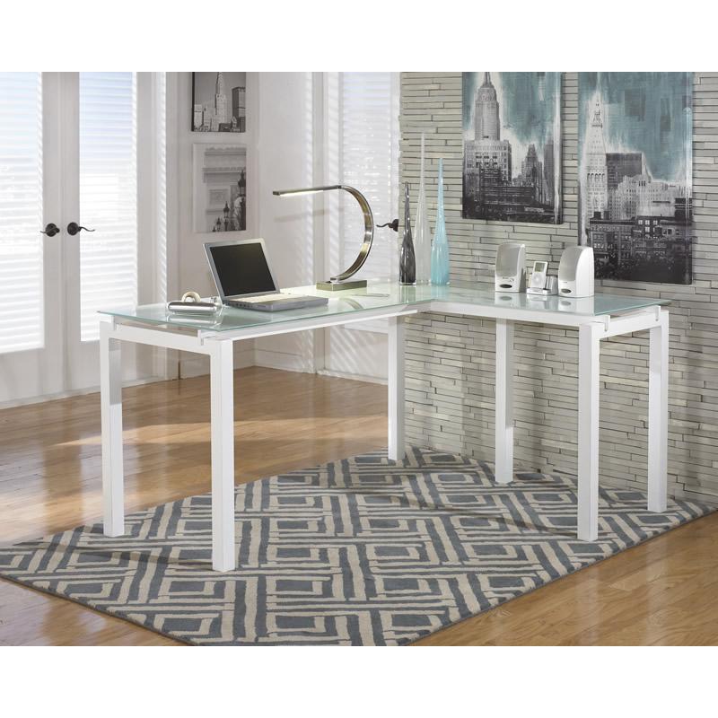 Signature Design by Ashley Baraga H410-24 L-Desk IMAGE 1