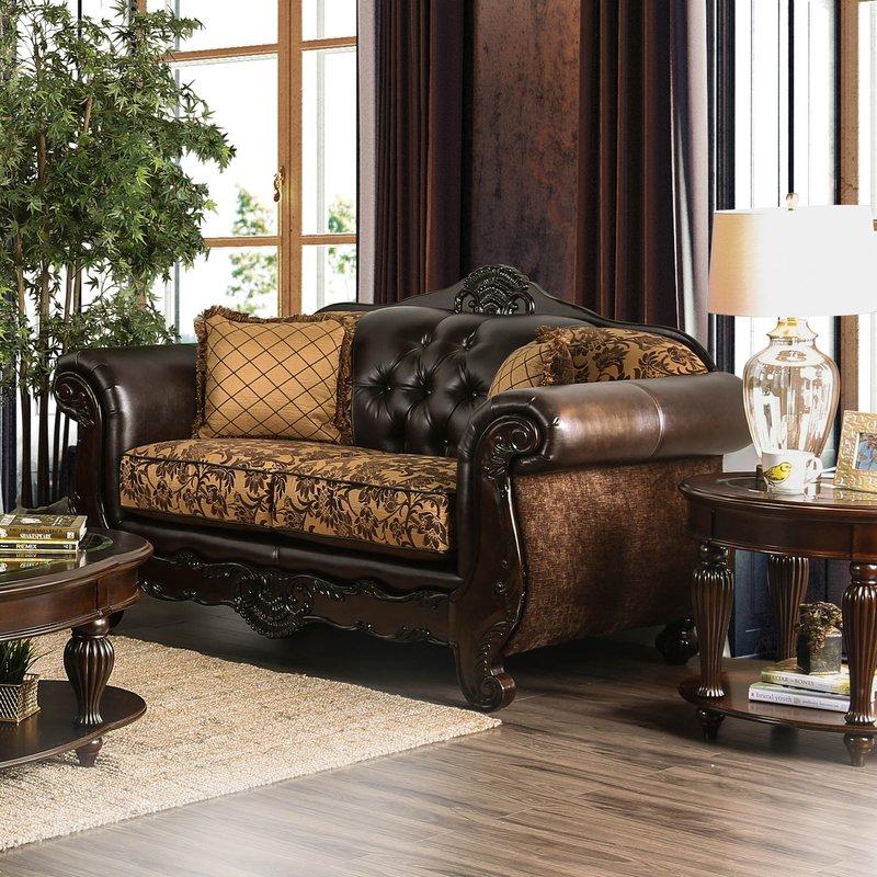 Furniture of America Quirino SM6417 2 pc Living Room Set IMAGE 3