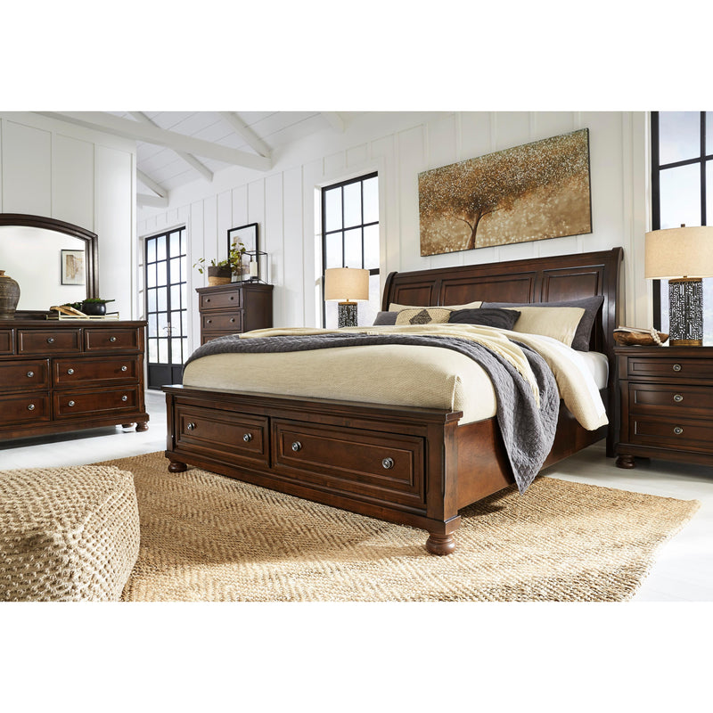 Millennium Porter King Sleigh Bed B697-78/B697-76/B697-99 IMAGE 8