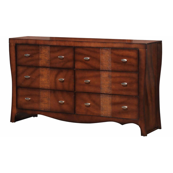 Elements International Jenny 6-Drawer Dresser JN100DR IMAGE 1