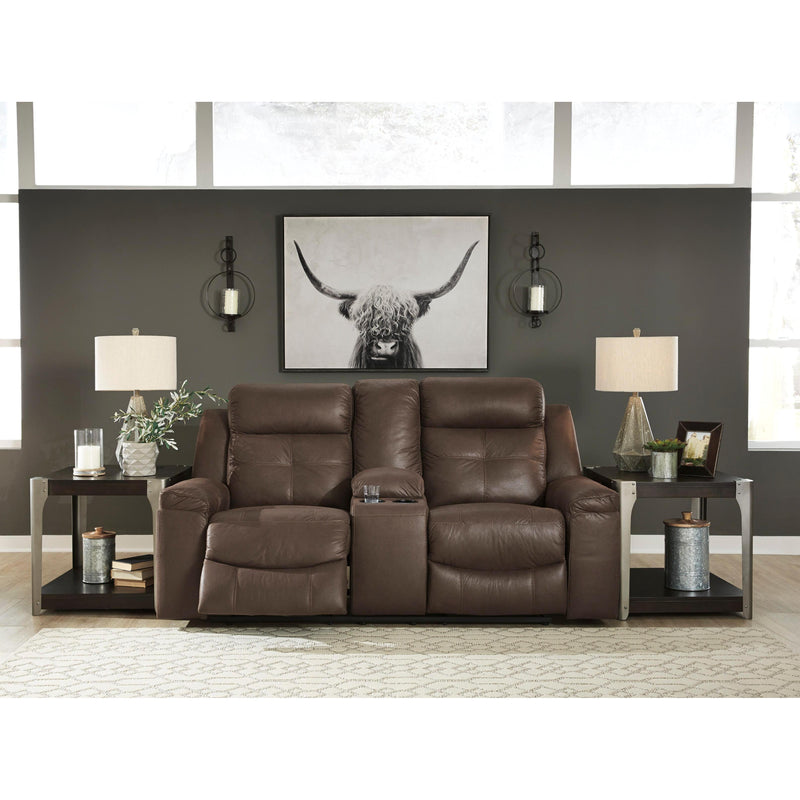 Signature Design by Ashley Jesolo 86704U2 2 pc Reclining Living Room Set IMAGE 4