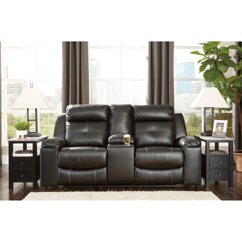 Signature Design by Ashley Kempten 82105U1 2 pc Reclining Living Room Set IMAGE 5