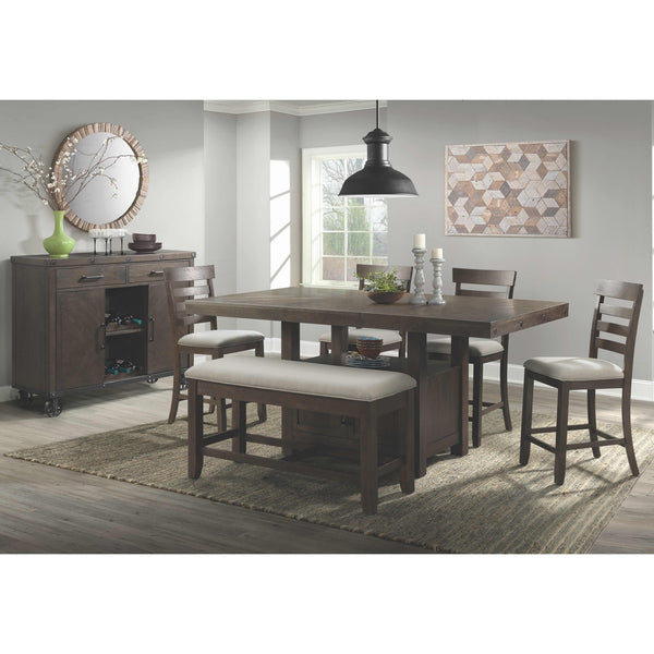 Elements International Colorado DCO100 6 pc Counter Height Dining Set IMAGE 1