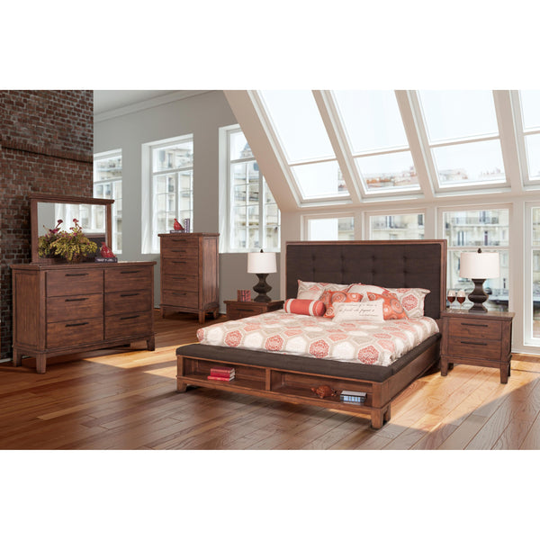 New Classic Furniture Cagney B594 6 pc Queen Panel Bedroom Set IMAGE 1