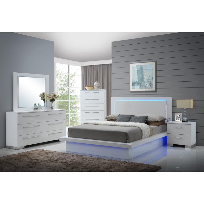 New Classic Furniture Sapphire B2643 6 pc Queen Platform Bedroom Set IMAGE 1