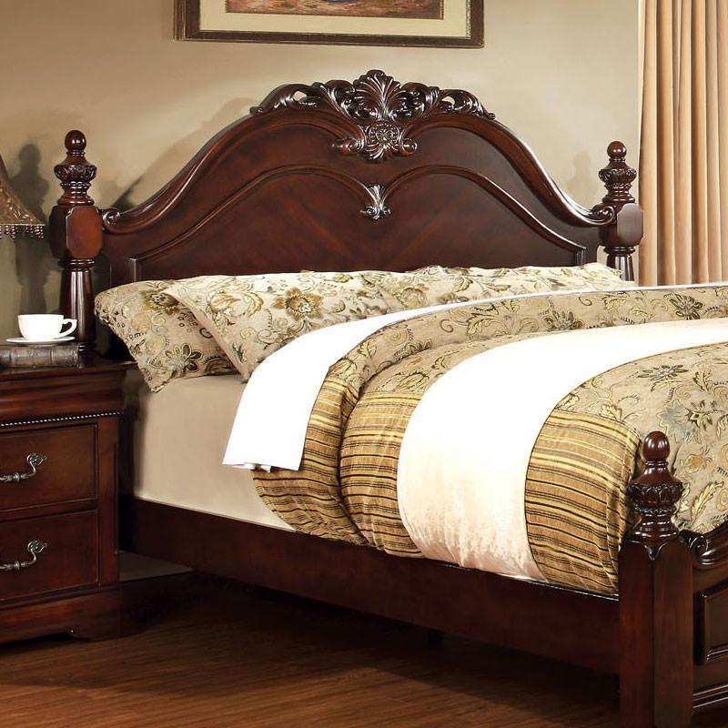 Furniture of America Mandura CM7260Q 6 pc Queen Poster Bedroom Set IMAGE 3