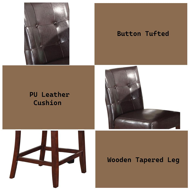 Acme Furniture Britney 07055 Counter Height Chair IMAGE 4