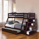 Acme Furniture Jason 37015 Twin/Full Bunk Bed with Trundle & Storage IMAGE 10