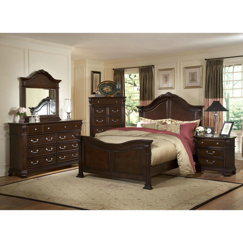 New Classic Furniture Emilie BH1841 6 pc Queen Panel Bedroom Set IMAGE 1