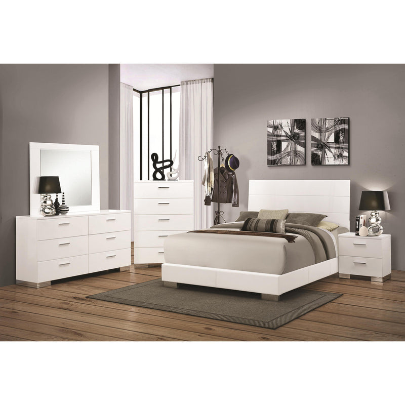 Coaster Furniture Felicity Queen Platform Bed 203501Q IMAGE 2