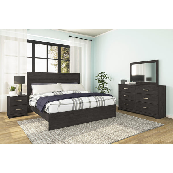 Signature Design by Ashley Belachime B2589B8 6 pc King Panel Bedroom Set IMAGE 1