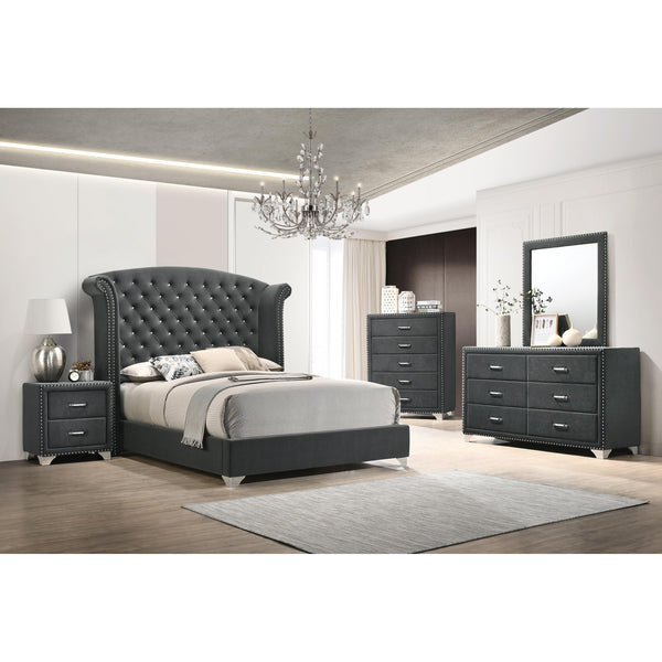 Coaster Furniture Melody 223381KE 6 pc King Panel Bedroom Set IMAGE 1