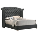  Coaster Furniture Melody 223381KE 6 pc King Panel Bedroom Set IMAGE 2