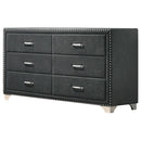  Coaster Furniture Melody 223381KE 7 pc King Panel Bedroom Set IMAGE 3