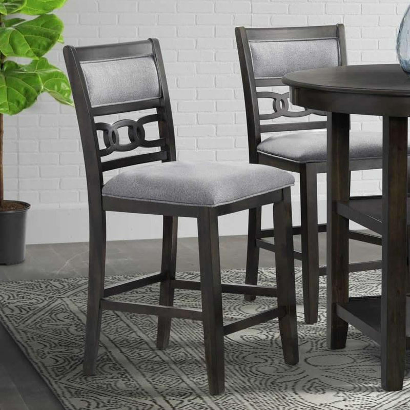 Elements International Amherst 5 pc Counter Height Dining Set IMAGE 2