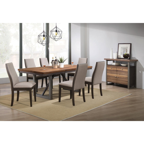 Coaster Furniture Spring Creek 106581 7 pc Dining Set IMAGE 1