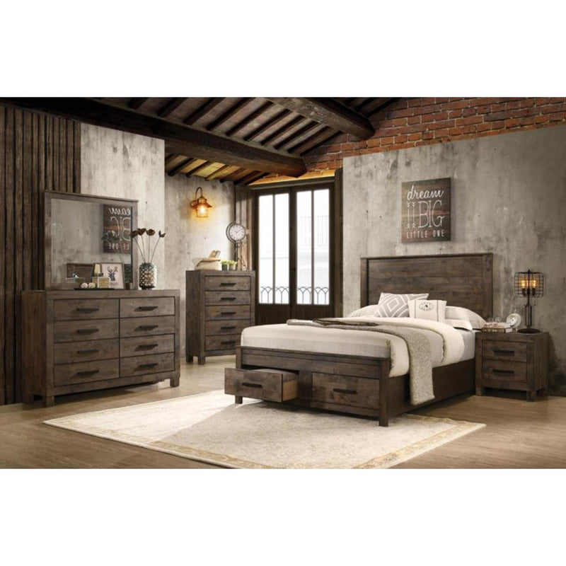 Coaster Furniture Woodmont 222631KW 6 pc King Panel Bedroom Set IMAGE 1