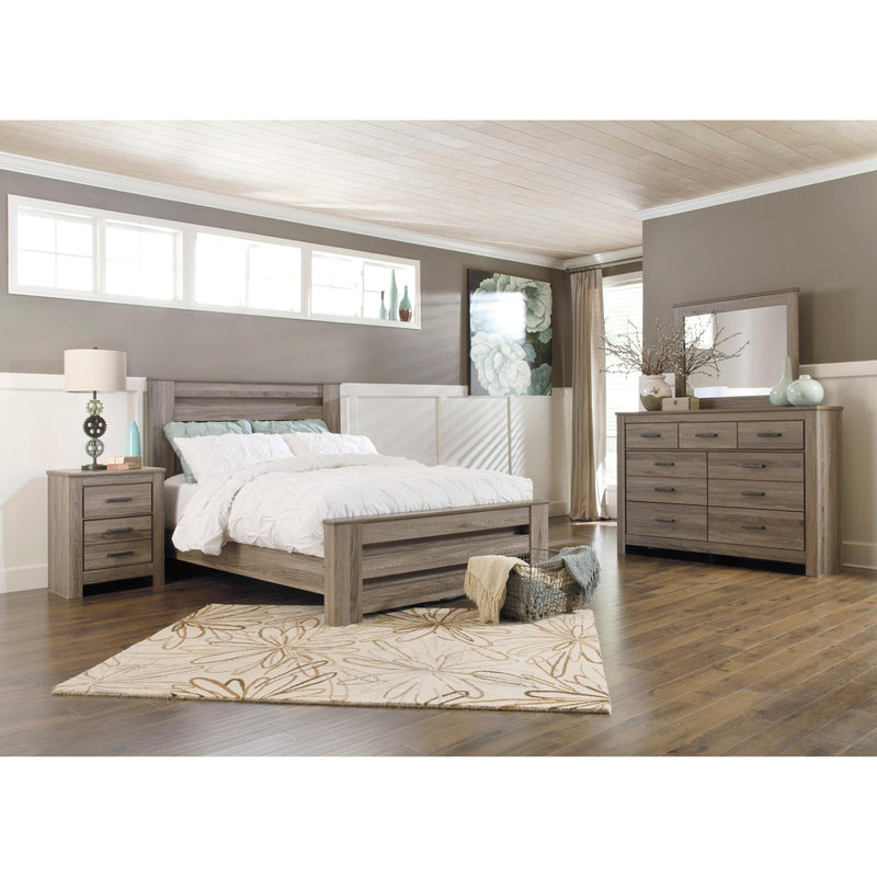 Signature Design by Ashley Zelen B248 6 pc Queen Poster Bedroom Set IMAGE 1