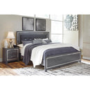  Signature Design by Ashley Lodanna B214 6 pc King Panel Bedroom Set IMAGE 2