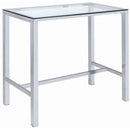  Coaster Furniture 104873 5 pc Pub Height Dining Set IMAGE 3