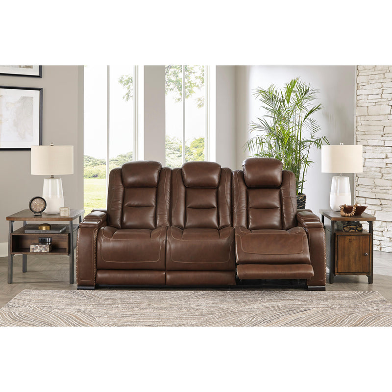 Signature Design by Ashley The Man-Den U85306U1 2 pc Power Reclining Living Room Set IMAGE 5