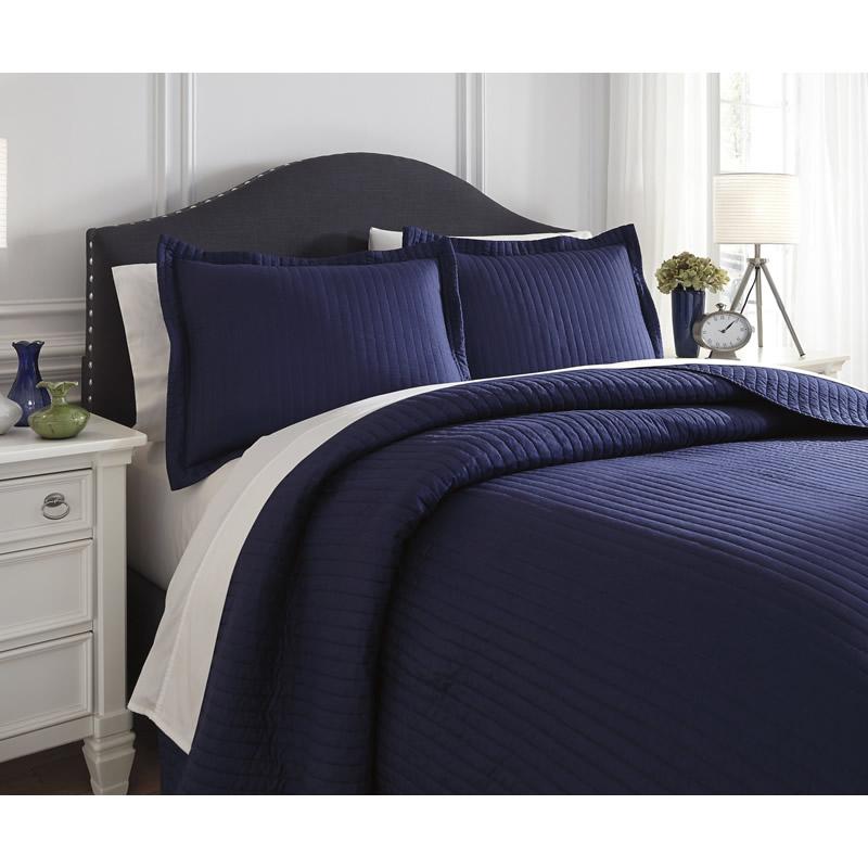 Signature Design by Ashley Raleda Q497003K King Coverlet Set IMAGE 3