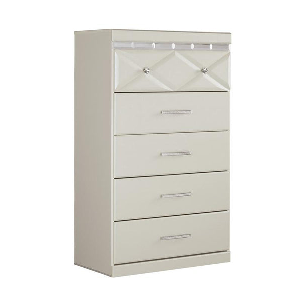 dreamur champagne dresser Dreamur Champagne Panel Bedroom Set