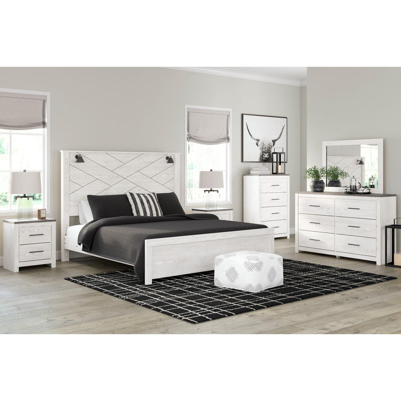 Signature Design by Ashley Gerridan B1190B16 7 pc King Panel Bedroom Set IMAGE 1