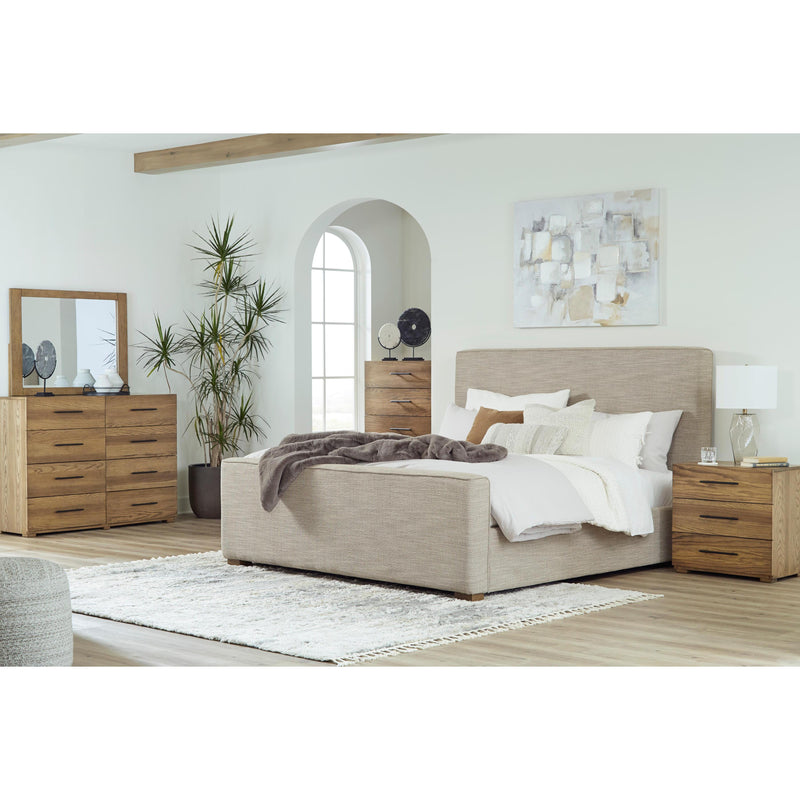 Signature Design by Ashley Dakmore B783 7 pc Queen Platform Bedroom Set IMAGE 1