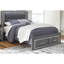  Signature Design by Ashley Lodanna B214B20 6 pc Queen Panel Storage Bedroom Set IMAGE 2