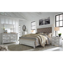  Benchcraft Kanwyn B777B5 5 pc Queen Upholstered Panel Bedroom Set IMAGE 1