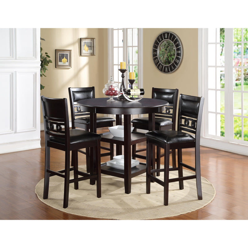 New Classic Furniture Gia 5 pc Counter Height Dinette D1701-52S IMAGE 2