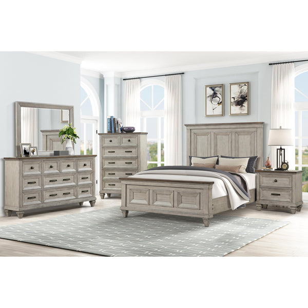 New Classic Furniture Mariana B2114 8 pc King Panel Bedroom Set IMAGE 1