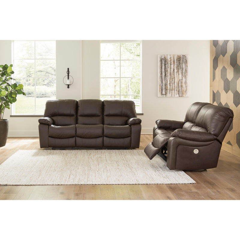 Signature Design by Ashley Leesworth U43808U1 2 pc Power Reclining Living Room Set IMAGE 2