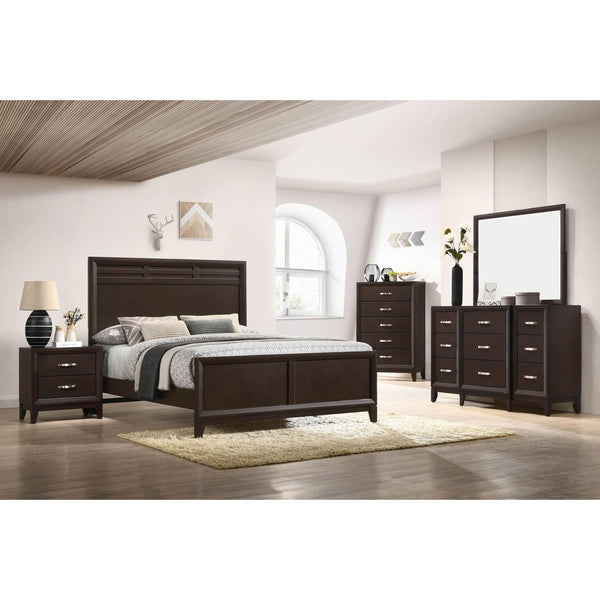 Elements International B.1140 Beaumont 5 pc Queen Panel Bedroom Set IMAGE 1