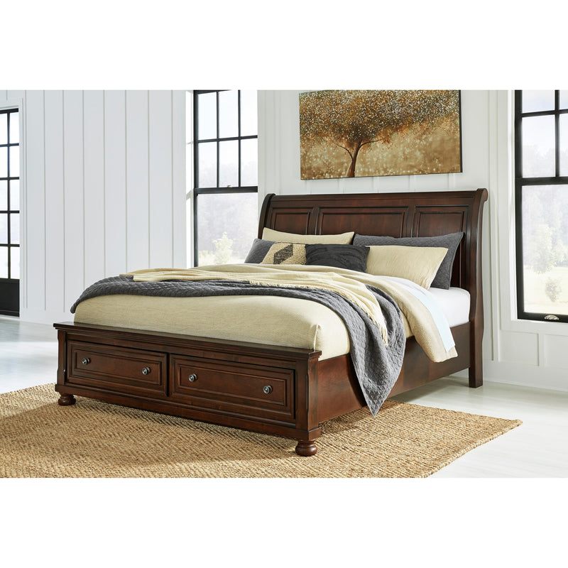 Millennium Porter B697B28 6 pc California King Sleigh Bedroom Set IMAGE 2