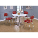  Coaster Furniture Retro 2388-S5R 5 pc dining set IMAGE 1