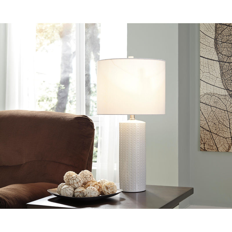 Signature Design by Ashley Steuben Table Lamp Steuben L177904 Ceramic Table Lamp (2 per package) IMAGE 2