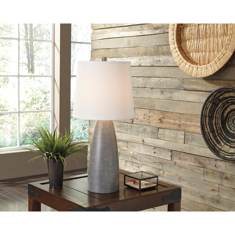 Signature Design by Ashley Shavontae Table Lamp Shavontae L243004 Poly Table Lamp (2 per package) IMAGE 2